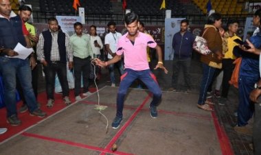छत्तीसगढ़िया ओलंपिक: भंवरा प्रतियोगिता में रायपुर व दुर्ग संभाग का दबदबा