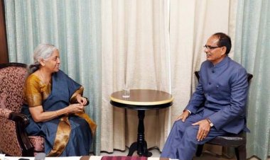 केंद्रीय वित्त मंत्री सीतारमण से मिले CM शिवराज