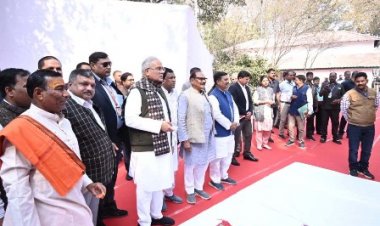 पाली तानाखार क्षेत्र में मुख्यमंत्री भूपेश ने दी विभिन्न विकास कार्यों की सौगात