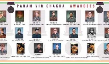 परमवीर चक्र विजेताओं का नाम पर अंडमान-निकोबार के 21 द्वीप