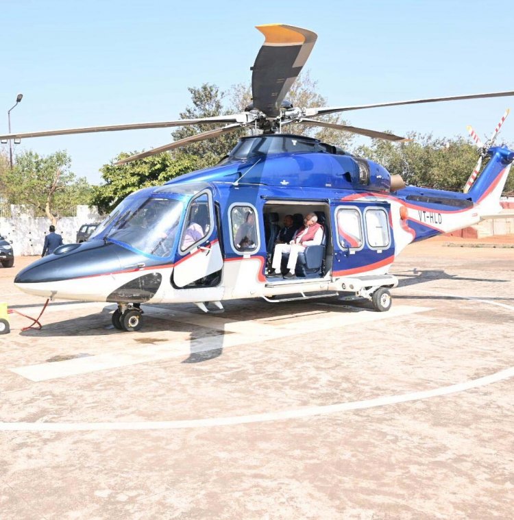 CM भूपेश बघेल रायपुर से धमतरी जिले के ग्राम खिसोरा के लिए रवाना