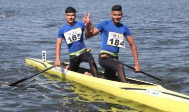 कैनोए स्लालोम में मप्र ने जीते 2 और स्वर्ण, दांव पर लगे चारों स्वर्ण पदकों पर कब्जा किया