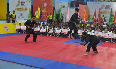 खेलो इंडिया यूथ गेम्स: थांगता प्रतिस्पर्धाओं का शुभारंभ...