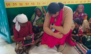 कलेक्टर ने किया महिला ज्ञानालय नरेन्द्रगढ़ का अवलोकन...