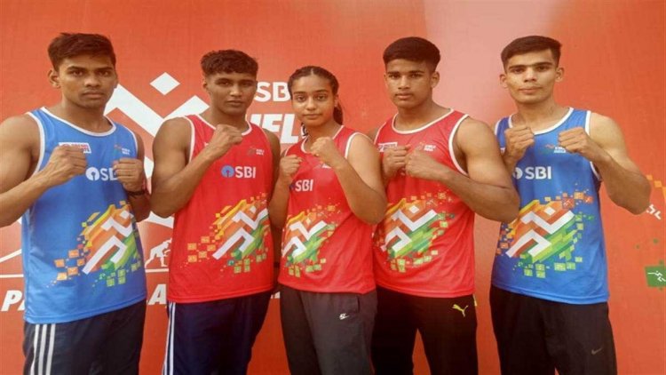 बाक्सिंग में मप्र के खिलाड़ियों ने किया जोरदार प्रदर्शन