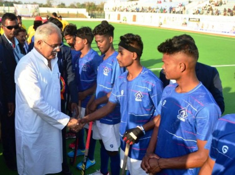 छत्तीसगढ़ की खेल प्रतिभाओं को तराशने किया जा रहे हैं, लगातार प्रयास: मुख्यमंत्री बघेल