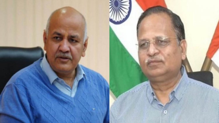 दिल्ली के मंत्री मनीष सिसोदिया और सत्येंद्र जैन ने पदों से दिया इस्तीफा, सीएम केजरीवाल ने किया मंजूर