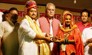 सामूहिक आदर्श विवाह सभी समाज के लिए अनुकरणीय : मुख्यमंत्री बघेल