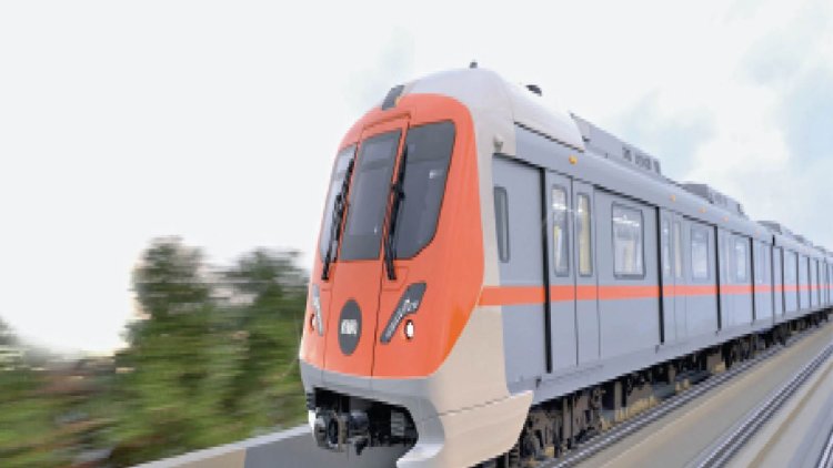 वड़ोदरा में मेट्रो ट्रेन के कोच बनना शुरू