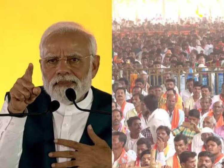 राज्य के विकास के लिए भाजपा की स्थिर सरकार, दावणगेरे में बोले पीएम मोदी