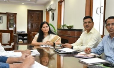 राज्य स्तरीय सतत् विकास लक्ष्य क्रियान्वयन एवं निगरानी समिति की बैठक