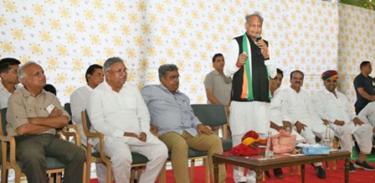 पाली संभाग बनने से होगा मारवाड़ क्षेत्र का चहुंमुखी विकास: मुख्यमंत्री