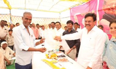 सहकारिता मंत्री ने चित्तौड़गढ़ जिले में किया महंगाई राहत कैम्पों का निरीक्षण