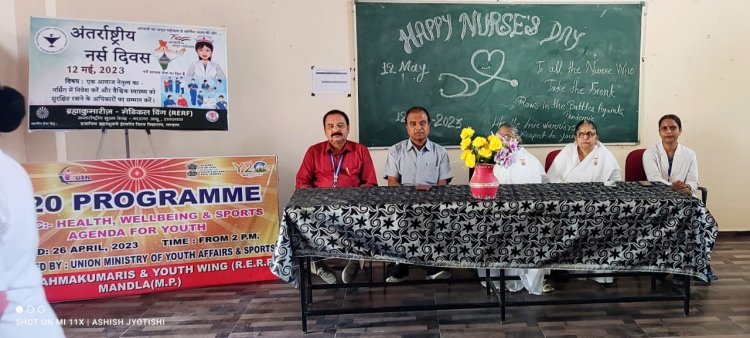 प्रेम त्याग और तपस्या की मूरत है नर्स - आशीष ज्योतिषी