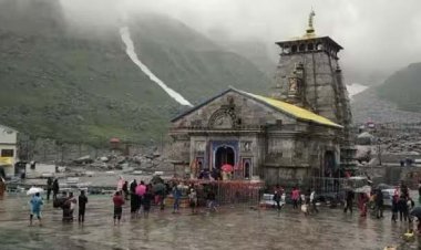 बारिश ने रोकी केदारनाथ यात्रा