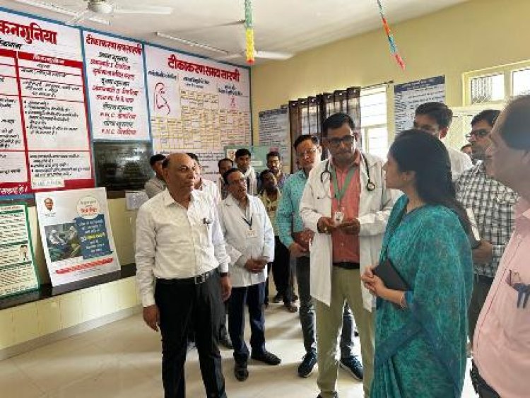 चिकित्सा एवं स्वास्थ्य विभाग के अतिरिक्त मुख्य सचिव ने किया सीकर के चिकित्सा संस्थानों का निरीक्षण