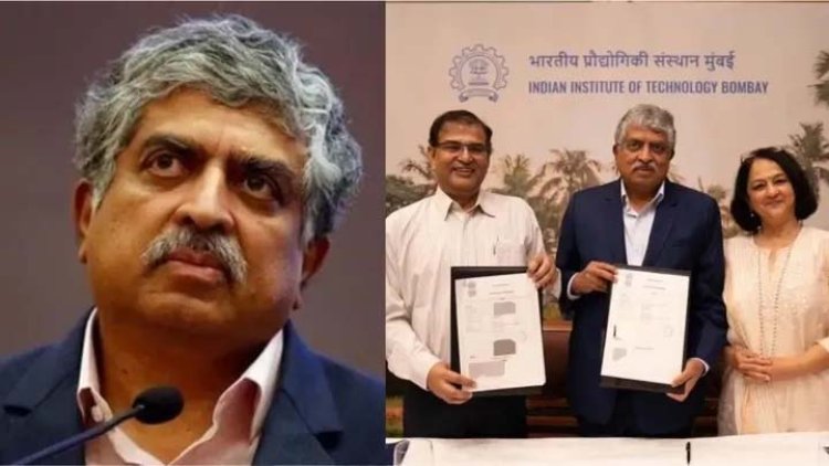 नंदन नीलेकणि ने इंडियन इंस्टीट्यूट ऑफ टेक्नोलॉजी बॉम्बे को 315 करोड़ रुपए डोनेट किए