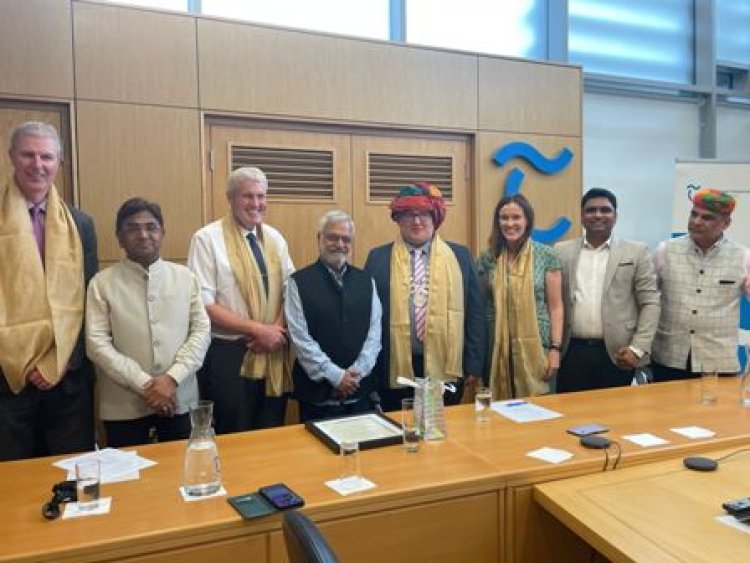 आयरलैण्ड के टिपरेरी में हाईएस्ट सिविलिएशन अवार्ड से सम्मानित हुए विधानसभा अध्यक्ष