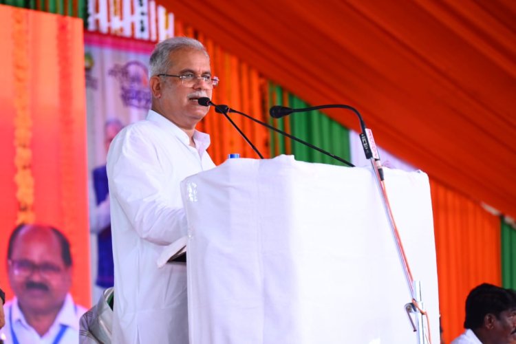 छिंदगढ़ का ऐसा कोई गांव नहीं है, जो पक्की सड़क से ना जुड़ा हो: CM बघेल