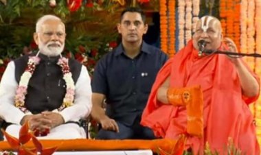 चित्रकूट में बोले पीएम मोदी, कहा -संस्कृत परंपरा नहीं, हमारी प्रगति और पहचान की भाषा 