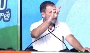 विजयभेरी यात्रा में बोले राहुल गांधी, भाजपा एआईएमआईएम कैंडिडेट को पैसा देती है