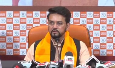 छत्तीसगढ़ में कांग्रेस ने छल किया, महादेव एप से 508 करोड़ की घूस खाई: अनुराग ठाकुर 