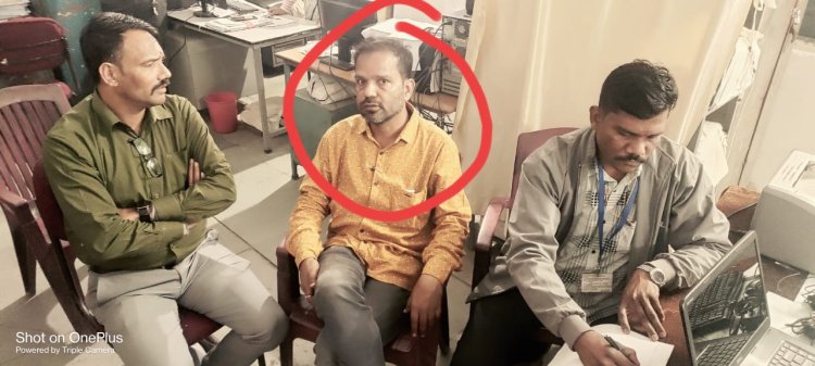 10 हज़ार रूपये की रिश्वत लेते रंगे हाथों गिरफ्तार हुआ जनपद का संविदा उपयंत्री