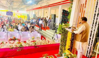 मण्डला, नैनपुर रेलवे स्टेशन का पुर्नविकास शिलान्यास कार्यक्रम संपन्न