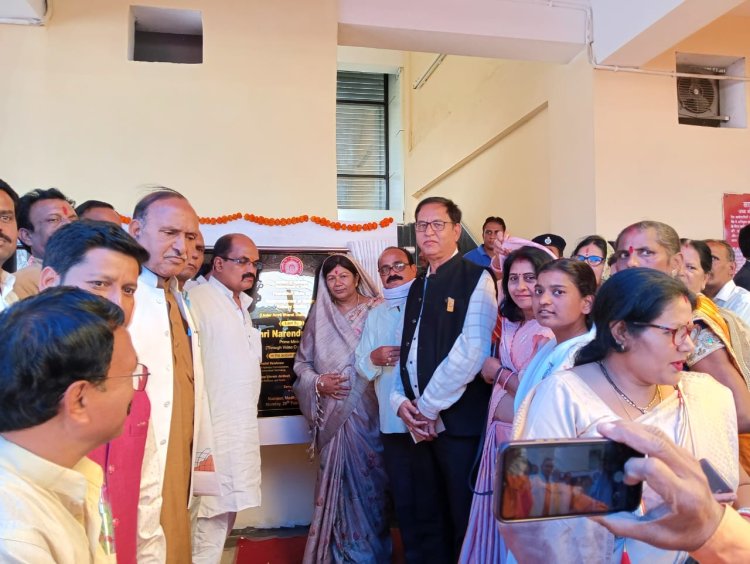 मण्डला, नैनपुर रेलवे स्टेशन का पुर्नविकास शिलान्यास कार्यक्रम संपन्न