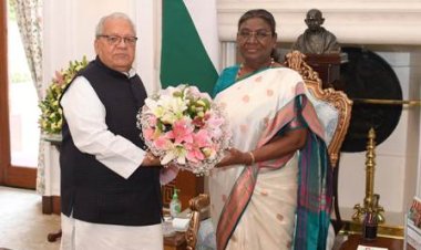 राज्यपाल कलराज मिश्र ने राष्ट्रपति द्रौपदी मुर्मु से मुलाकात की