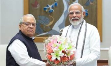 राज्यपाल की प्रधानमंत्री मोदी से मुलाकात, प्रदेश के विकास से जुड़े मुद्दों पर की चर्चा