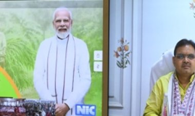 पीएम किसान योजना की 17वीं किस्त की जारी, राजस्थान के 65 लाख से अधिक किसान हुए,  वीसी के माध्यम से कार्यक्रम में शामिल हुए CM भजनलाल 