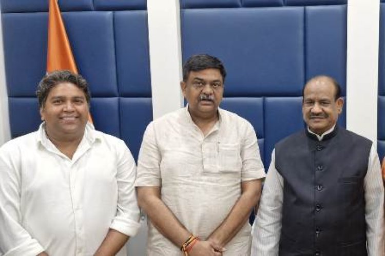 वन एवं पर्यावरण मंत्री की दिल्ली में लोकसभा अध्यक्ष सहित केंद्रीय मंत्रियों से भेंट