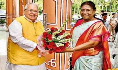 राष्ट्रपति द्रौपदी मुर्मु ने राज्यपाल को फोन कर जन्म दिन की बधाई और शुभकामनाएं दी