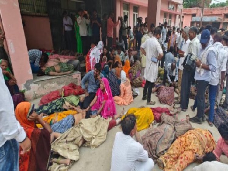 हाथरस में बडा हादसा, 134 की मौत, बढ़ सकती है मृतकों की संख्या