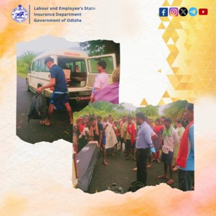 ତିରୁଚିରାପଲ୍ଲୀରେ ଶ୍ରମିକଙ୍କ ମୃତ୍ୟୁ, ଶ୍ରମ ଅଧିକାରୀ ଦେହ ଗାଁକୁ ଶବ ପଠାନ୍ତି