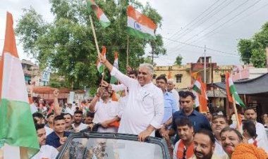 केंद्रीय वन एवं पर्यावरण मंत्री ने आमजन से घरों पर तिरंगा लगाने की कि अपील