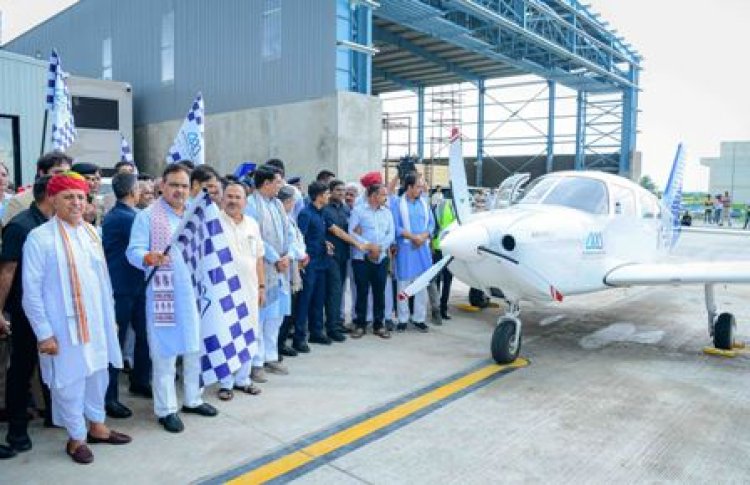 विकसित राजस्थान की यात्रा में विमानन क्षेत्र अहम पड़ाव, युवा ऊंची उड़ान से अपने सपनों को करें पूरा: मुख्यमंत्री भजनलाल शर्मा 