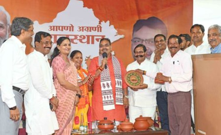 माटी कला समाज राष्ट्रहित में काम करने के लिए सदैव तत्पर: CM भजनलाल