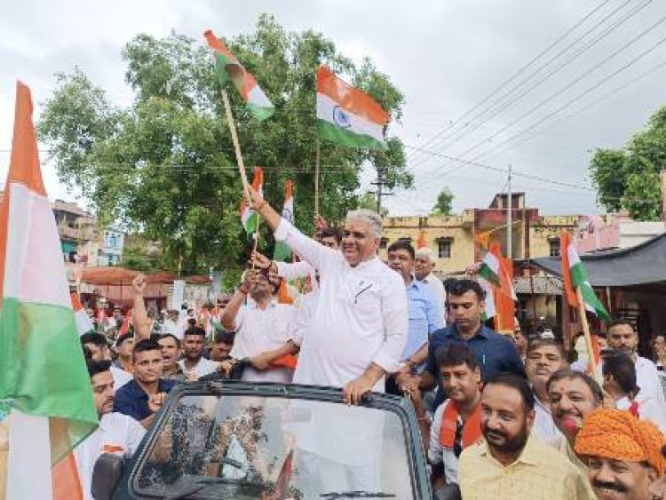 केंद्रीय वन एवं पर्यावरण मंत्री ने आमजन से घरों पर तिरंगा लगाने की कि अपील