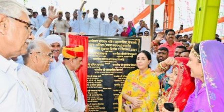 उप मुख्यमंत्री दिया कुमारी ने खेजड़ली शहीद मेले में की शिरकत