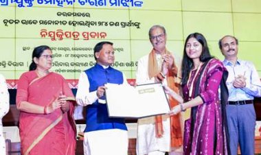 ନିଯୁକ୍ତି ସମାରୋହ ୨୮୨ ଜଣ ଅଧିକାରୀ ଓ କର୍ମଚାରୀ ନିଯୁକ୍ତ