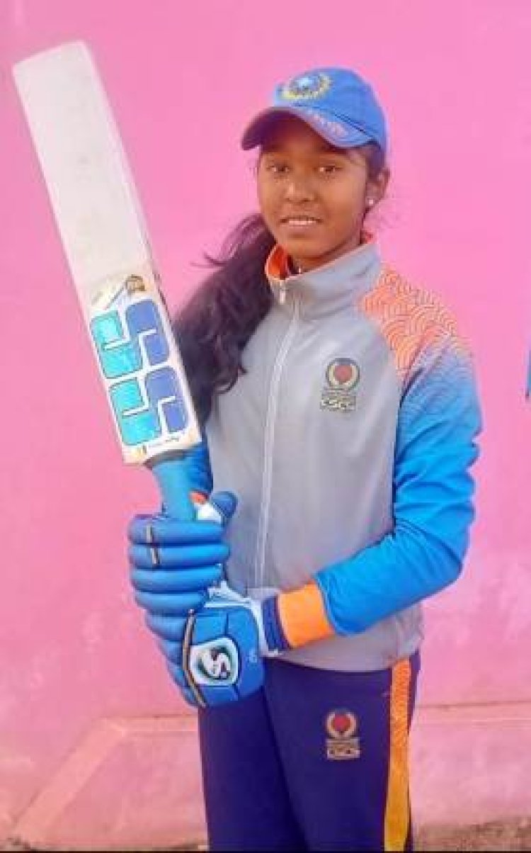 बीसीसीआई अंडर-19 टी-20 ट्रॉफी में खेलेगी विशेष पिछड़ी जनजाति की बालिका आकांक्षा रानी