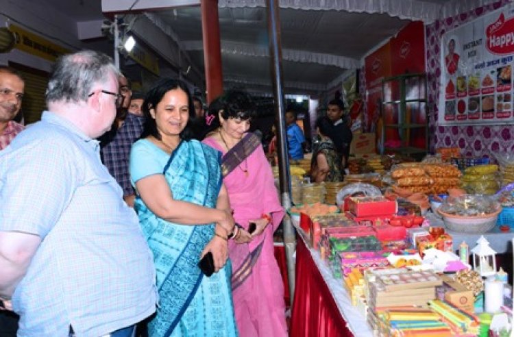 शासन सचिव एवं रजिस्ट्रार ने किया सहकार दीपोत्सव मेले का विधिवत शुभारम्भ