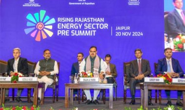 हमारा लक्ष्य राजस्थान को ऊर्जा के क्षेत्र में आत्मनिर्भर बनाना एवं अन्य राज्यों की बिजली मांग को पूरा करने में सक्षम बनाना है: मुख्यमंत्री भजनलाल शर्मा