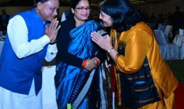 Chief Minister Sri Mohan Charan Majhi at the welcome function for the DGs