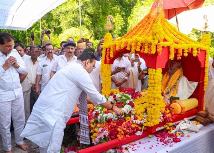 CM भजनलाल ने मेवाड़ के पूर्व राज परिवार सदस्य स्व. महेन्द्र सिंह मेवाड़ को श्रद्धासुमन अर्पित किए
