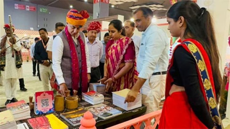 आई.आई.टी.एफ.-2024, नई दिल्ली के प्रगति मैदान में राजस्थान पवेलियन का उद्घाटन, मुख्य सचिव सुधांश पंत ने किया पवेलियन का उद्घाटन