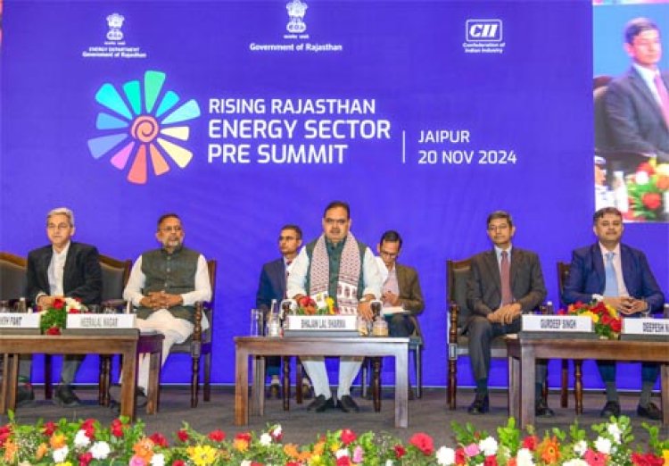हमारा लक्ष्य राजस्थान को ऊर्जा के क्षेत्र में आत्मनिर्भर बनाना एवं अन्य राज्यों की बिजली मांग को पूरा करने में सक्षम बनाना है: मुख्यमंत्री भजनलाल शर्मा