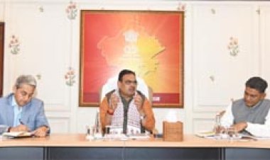 राज्य की अर्थव्यवस्था को सुदृढ़ करने में खनन की महत्वपूर्ण भूमिका, लक्ष्य निर्धारित कर अधिकारी करें काम: CM भजनलाल शर्मा